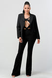 Sexy Blazer Pant 2pc